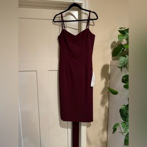 [NWT] Dress the Population Veronique Tie Back Sleeveless Dress